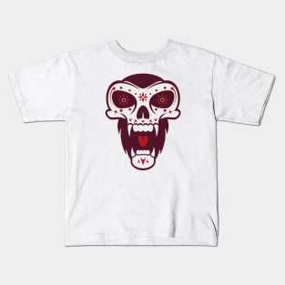 Decorative Skull Beast Kids T-Shirt